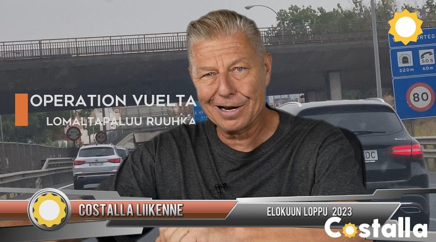 Lomien paluuliikenne Espanjassa
