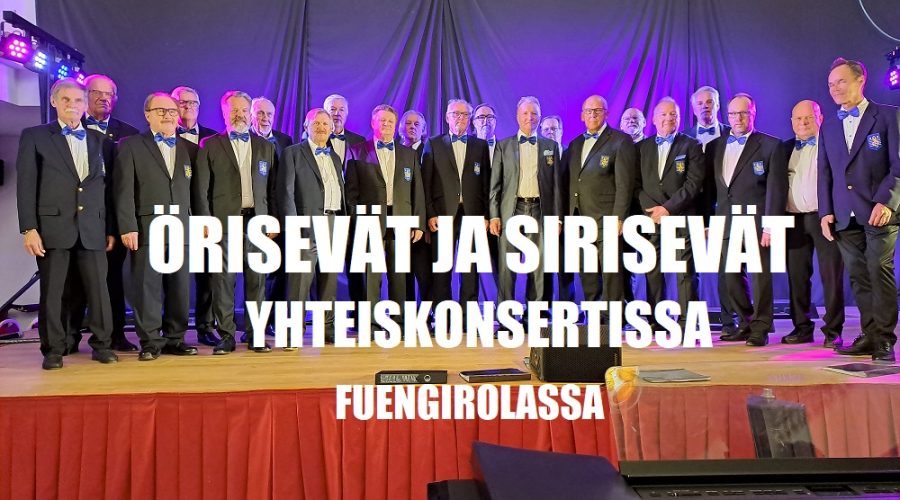 Örisevät ja Sirisevät yhtyivät komeasti